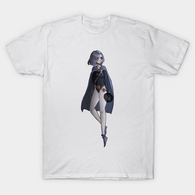 Flying violet T-Shirt by Quiet.Sylph